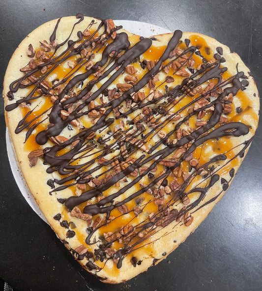 "Limited-Edition 9” Heart Cheesecake – A Sweet Way to Celebrate Love!"
