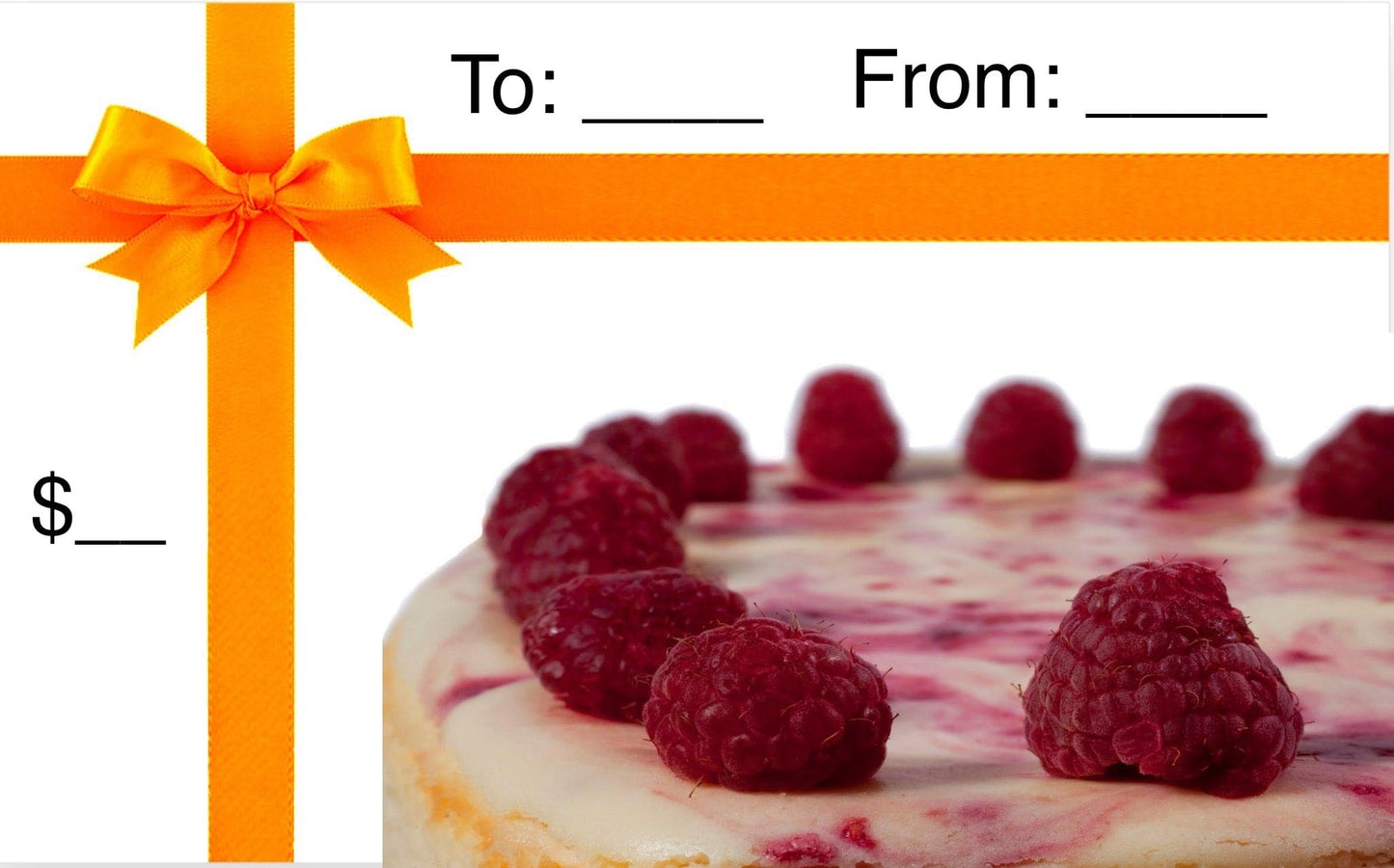 Muddy Paw's Cheesecake Gift Card