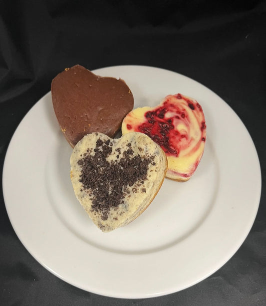 9" Heart-Shaped Cheesecake